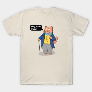 Sir Whiskerton the Cat T-Shirt